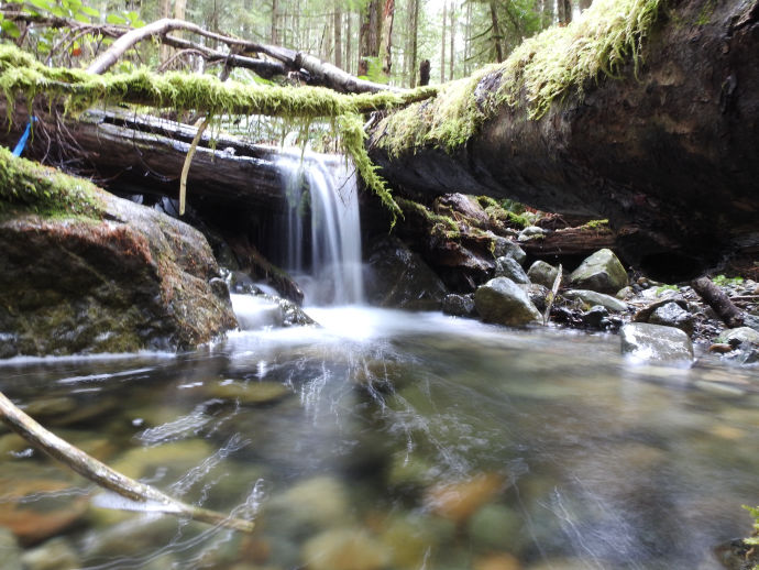 Small waterfalls